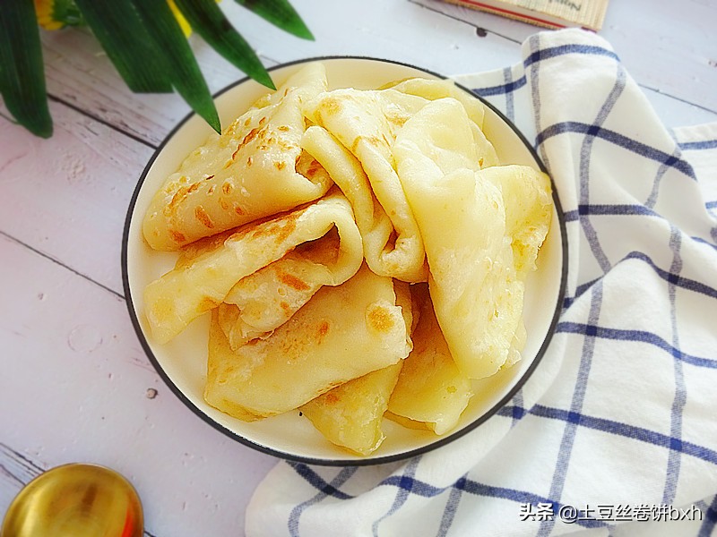綢緞般柔軟的油餅，涼了不會硬，只要掌握了2點誰都能做，簡單