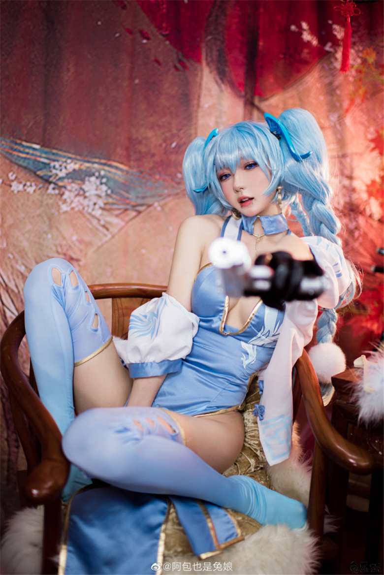 【COS】阿包也是兔娘图包合集精选丨少女前线pa-15翠雀媚