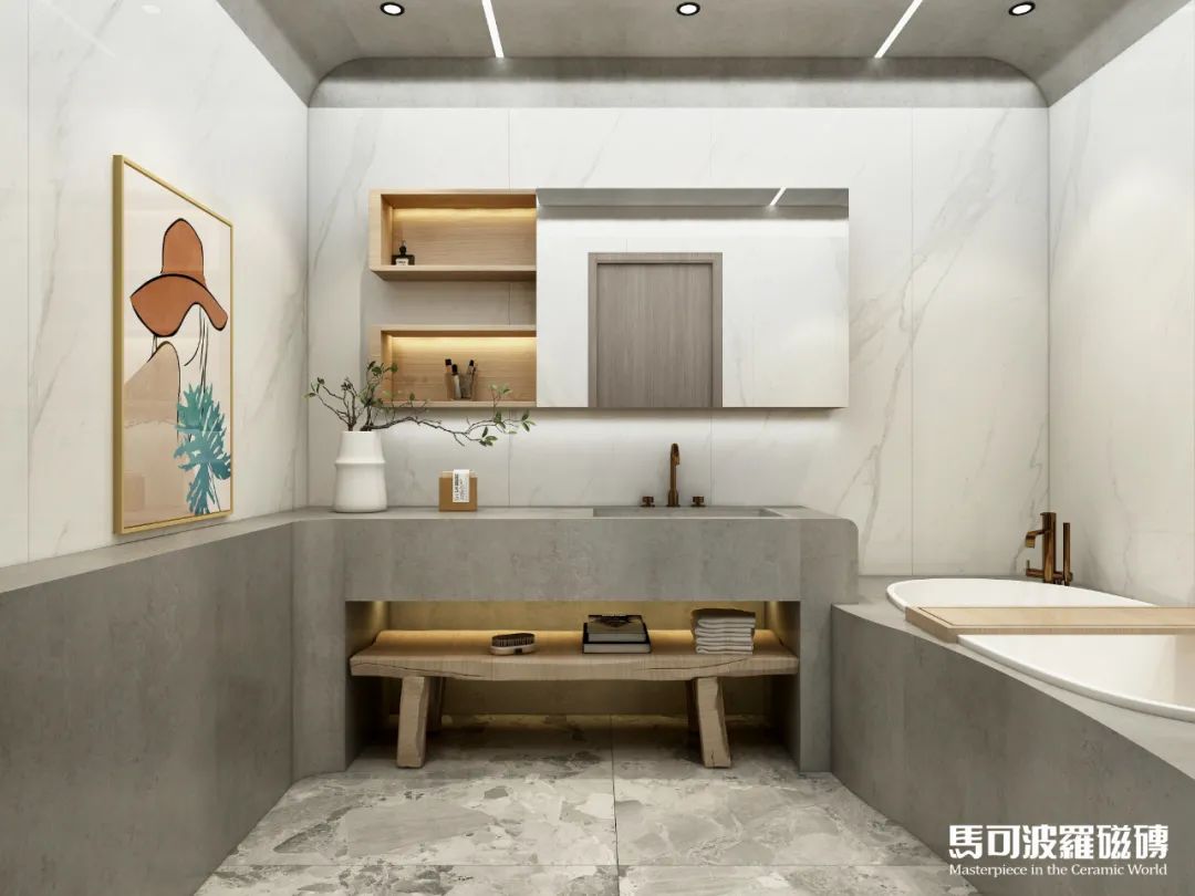 精致感滿分！馬可波羅大板為您打造高顏值浴室間