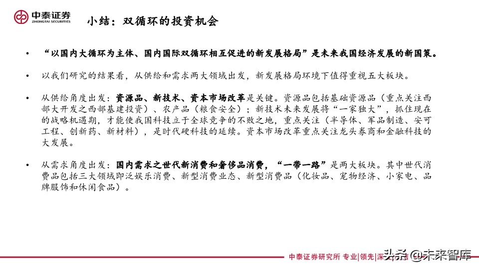 四季度投資策略：聚焦雙循環(huán)，硬科技和新消費的再定義