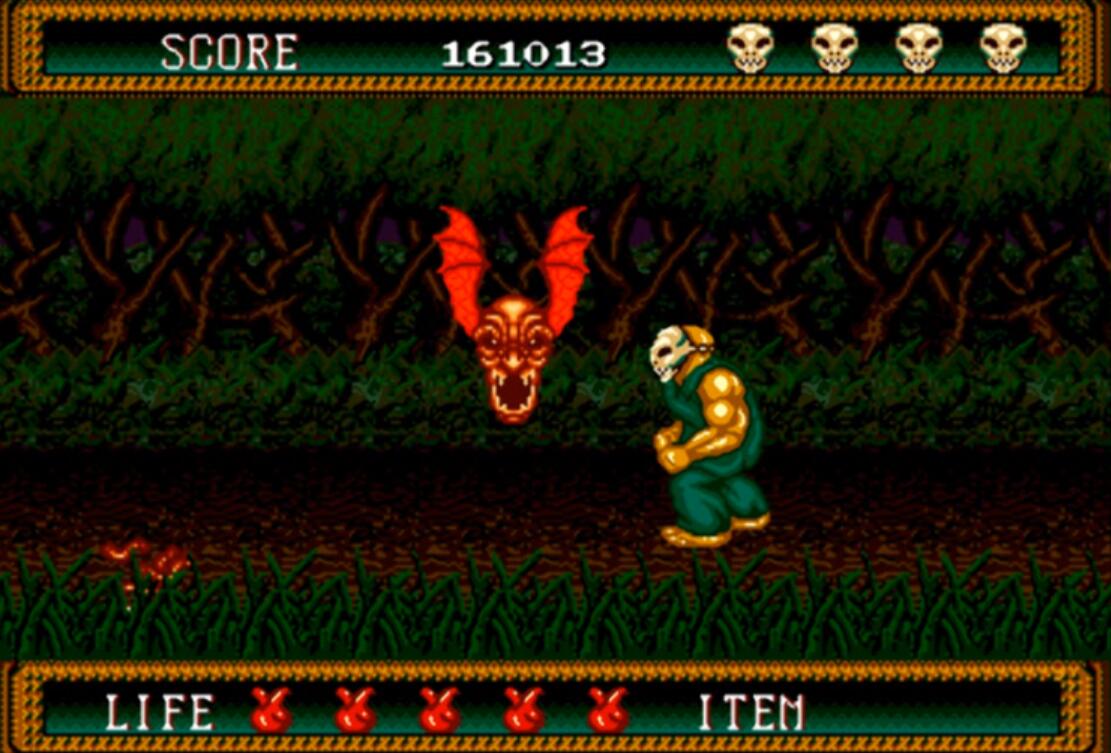 經(jīng)典街機《腐尸之屋》的前世今生，被改造成魔物的女主結(jié)局怎樣？