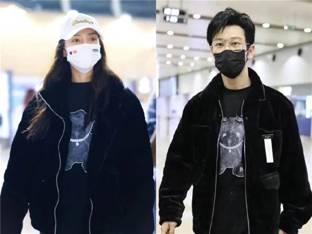全家三口大团圆？黄晓明晒厨艺暗戳戳秀幸福，儿子小海绵餐具抢镜