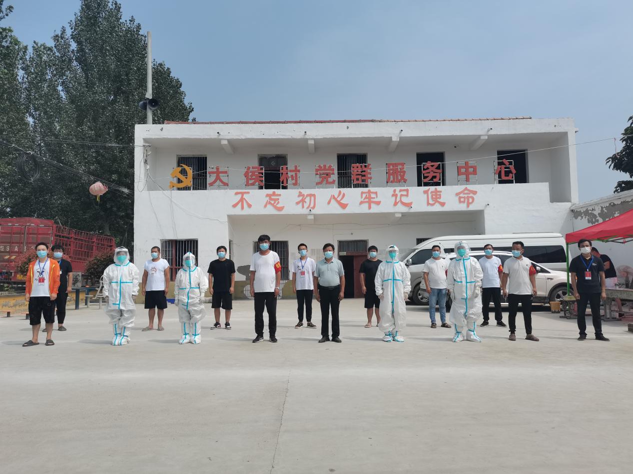 睢阳区临河店乡：志愿服务有温度，核酸检测加速度