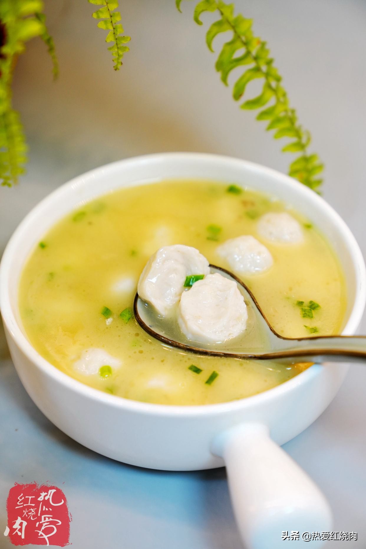 28元買了條大草魚，做成魚丸一大鍋，口感Q彈無添加一點也不腥