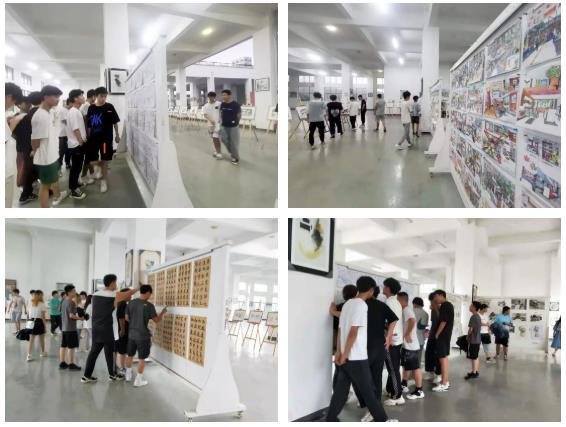 描绘多彩青春——记江西美术专修学院期末作品展