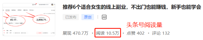今日頭條賺錢的6大經驗分享