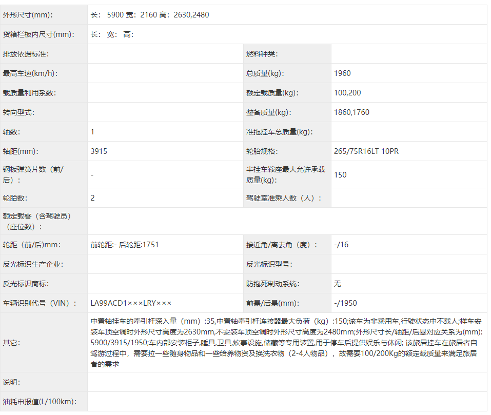 新车抢先看，工信部最新347批公示房车大盘点