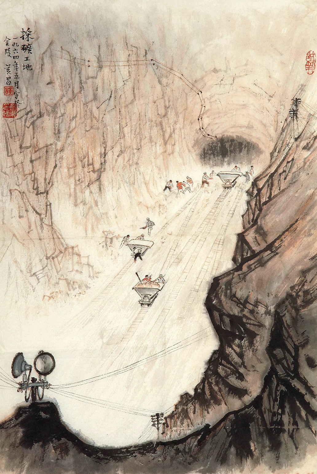 藏在画里的中国 60年代历史照片