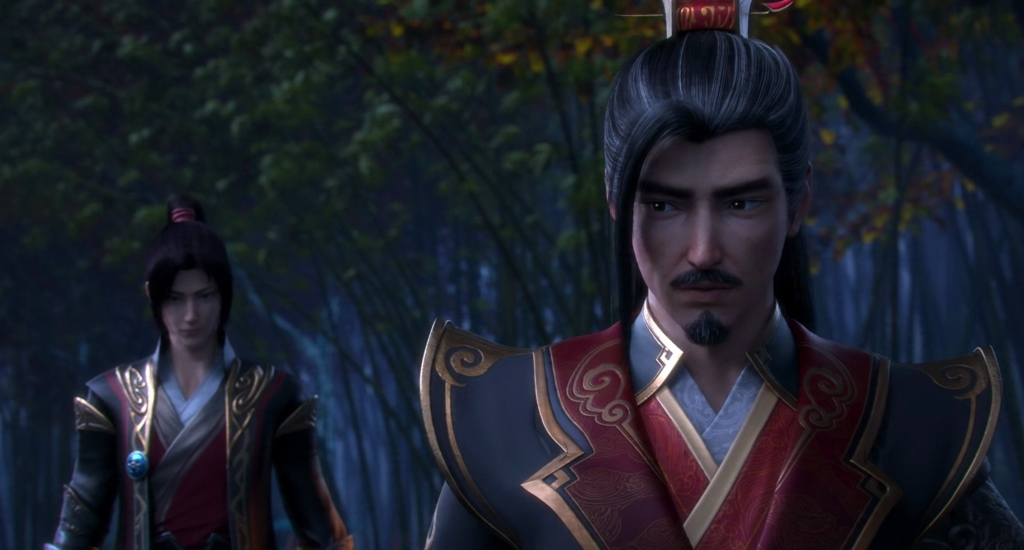 斗破苍穹萧炎与萧战谈心炼药师大会决赛开启青鳞地心火再现