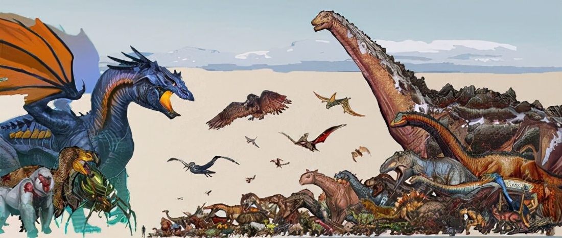 恐龙被玩成了工具兽，《方舟生存进化》每种生物都有存在意义