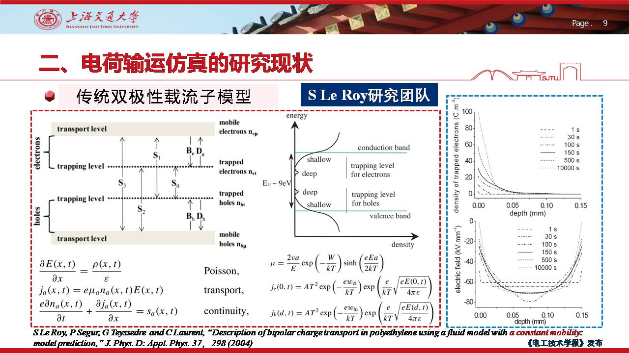 上海交大尹毅教授：聚合物絕緣高電場(chǎng)下電荷輸運(yùn)的數(shù)值仿真及應(yīng)用