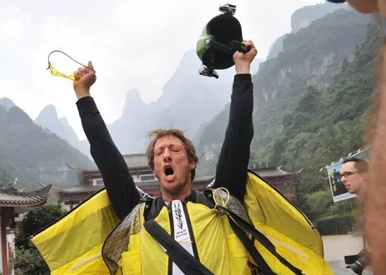 9年3名“翼装侠”折翼天门山，世锦赛季军1430米