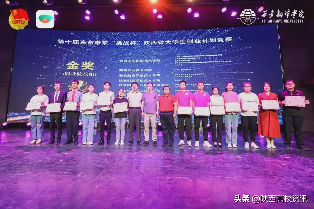 陕财职院在“挑战杯”陕西省大学生创业计划竞赛中喜获多项大奖