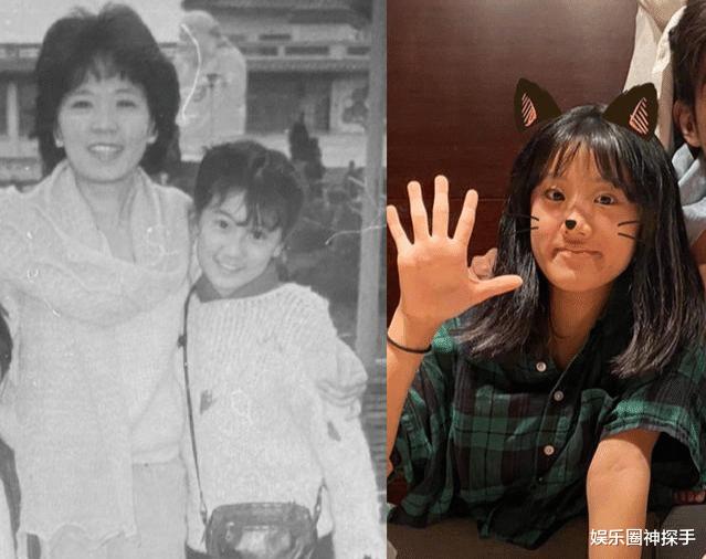 贾静雯的三个女儿，老大眼线上扬成熟不少，咘咘、波妞长大很多