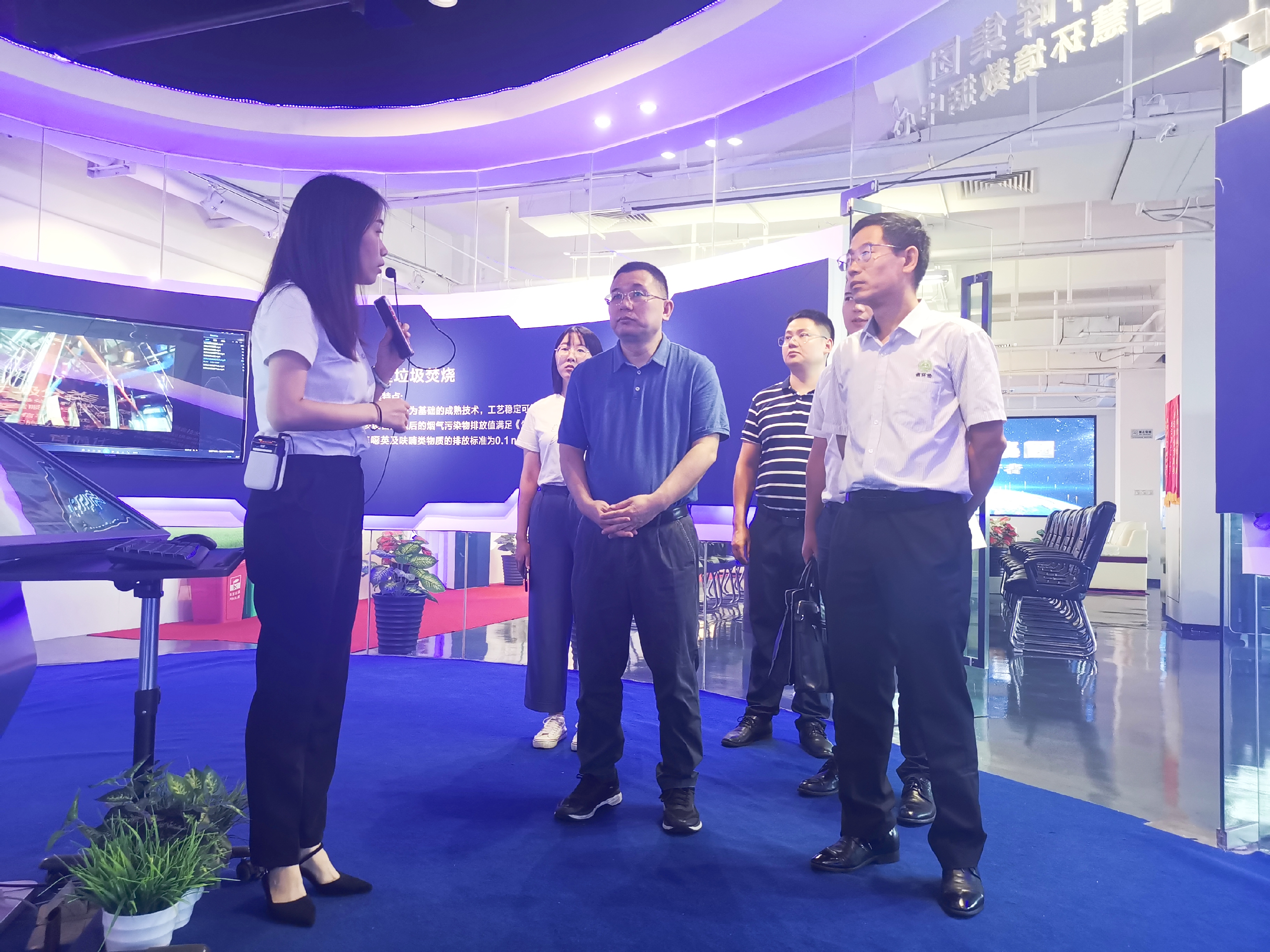 成都新能源节能环保工业处、福建省环保工业协会向导莅临南宫NG28考察