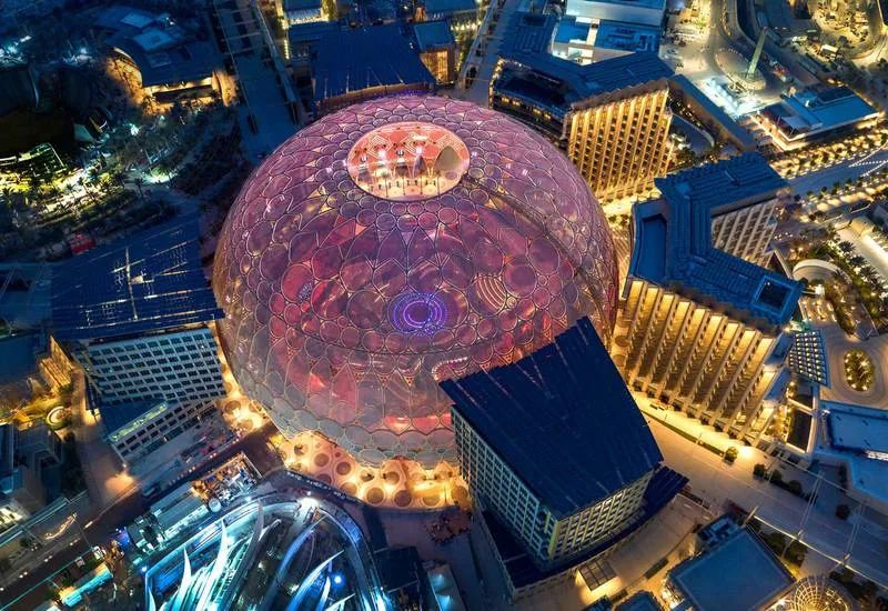 迪拜世博会之争奇斗艳的建筑