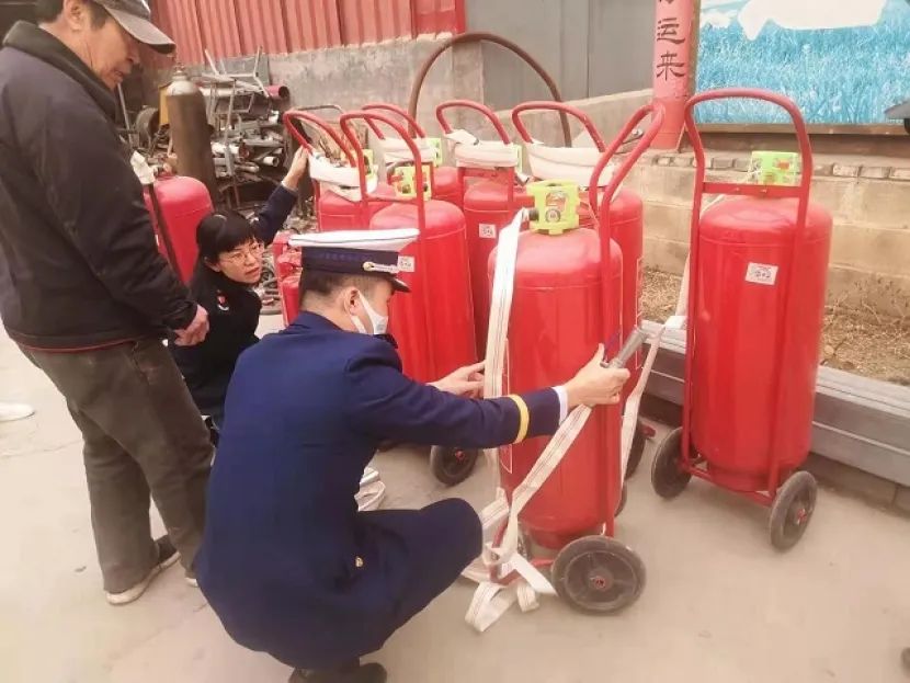 消防产品打假 廊坊消防在行动