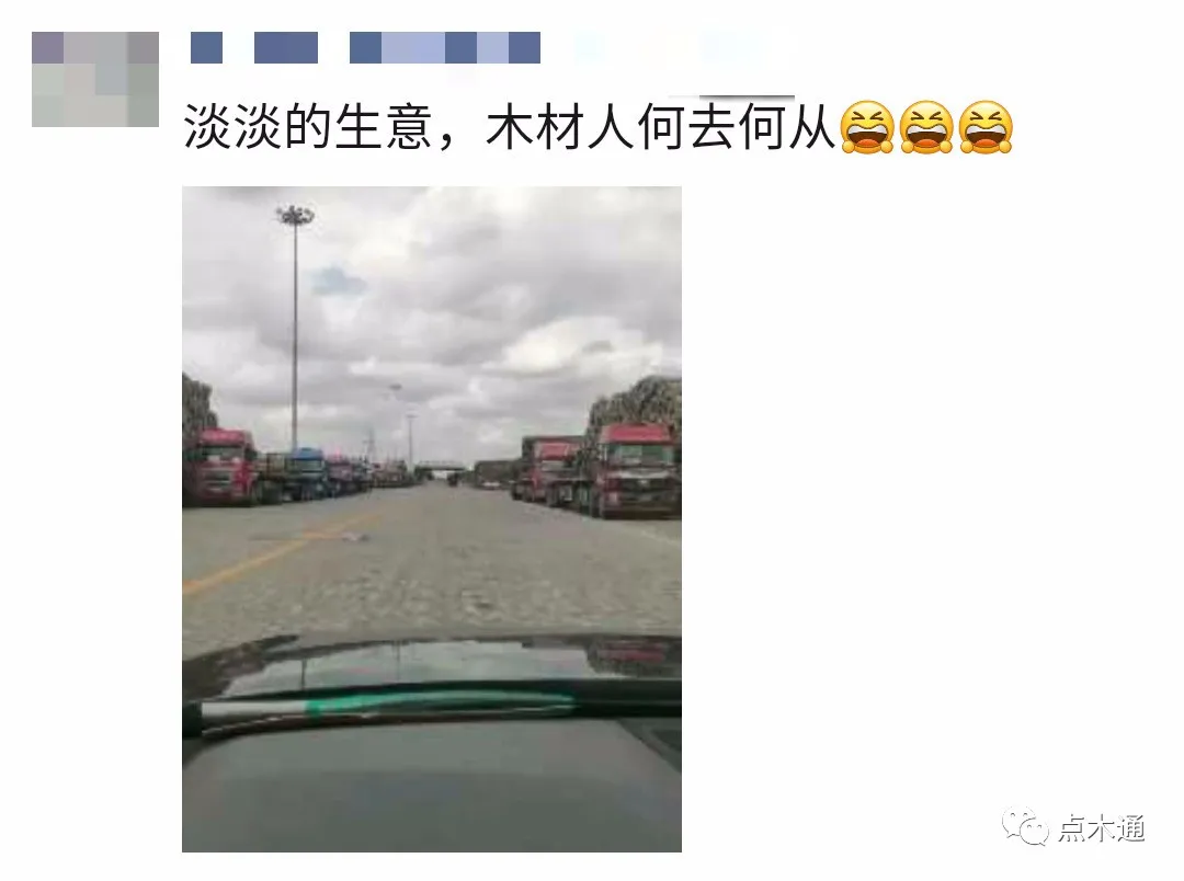 “暴雨+台风+疫情”淡季更淡，木材人的心淡出伤感