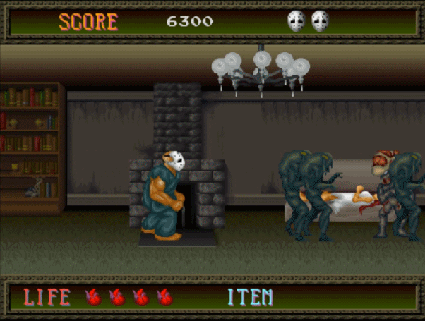 經(jīng)典街機(jī)《腐尸之屋》的前世今生，被改造成魔物的女主結(jié)局怎樣？