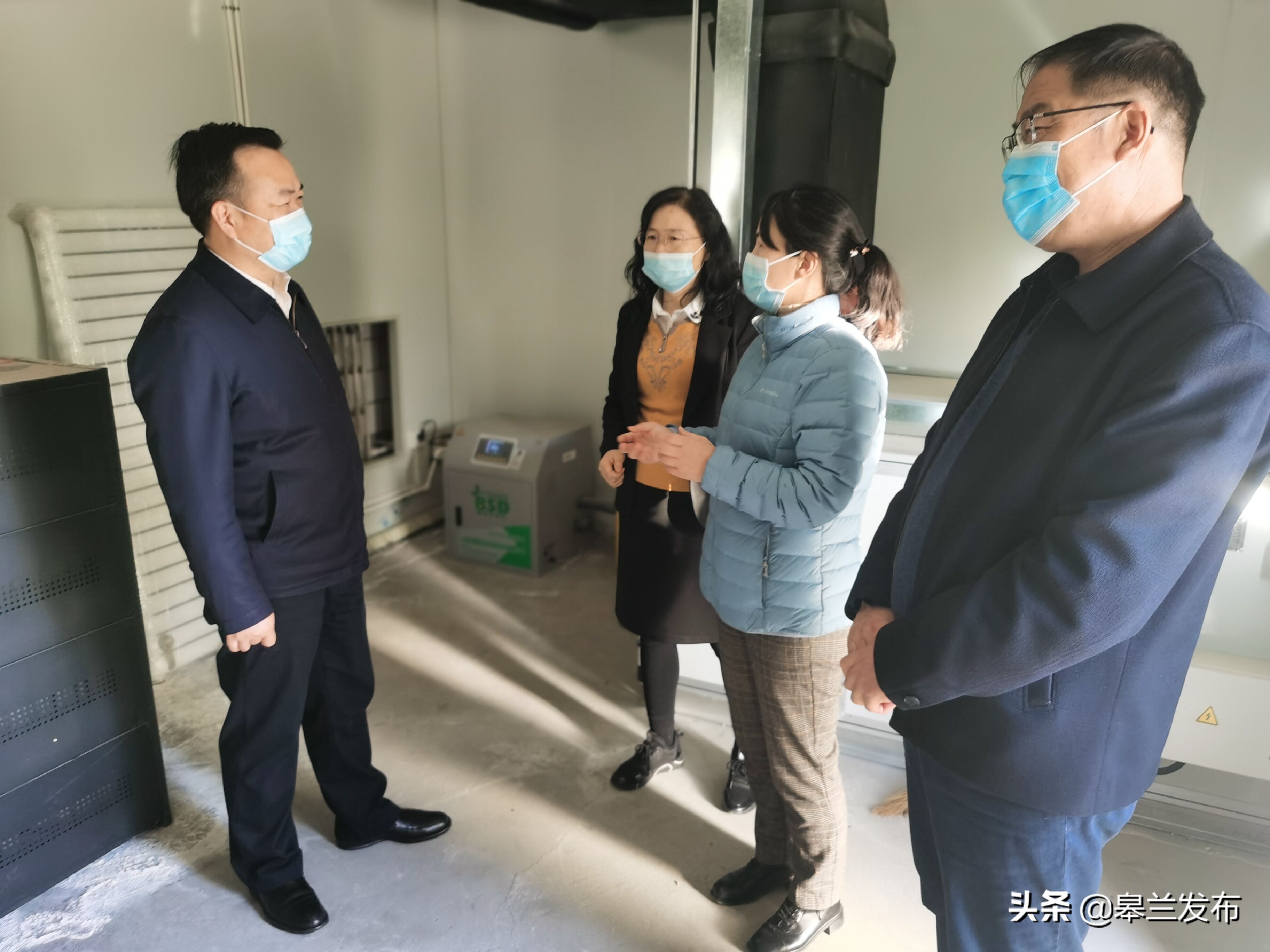 皋兰县县长杜宁让带队开展节前工作督导检查并慰问坚守岗位的一线干部