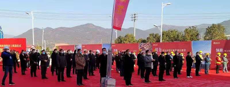 江西建工投资建设的寻乌客家小镇商业街开工