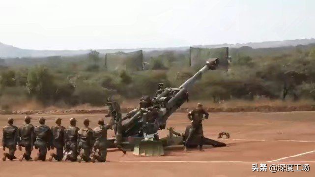 印度边境公路修到喀喇昆仑山口：145门美国155毫