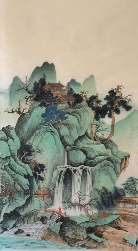 画家候书逢——花鸟人物山水作品鉴赏