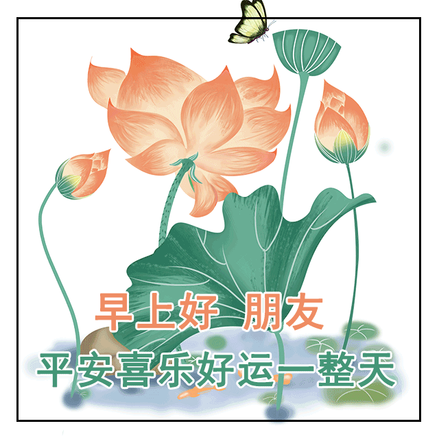 早上好文案配图片，早上好朋友圈正能量句子简短图片