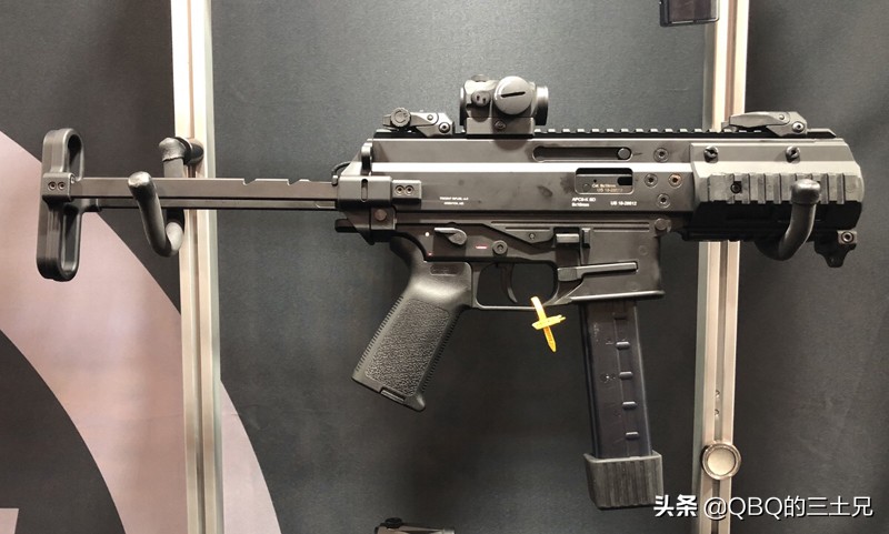 邁阿密警方裝備新手槍，APC9K PRO半自動(dòng)，陸軍新沖改版仍然香