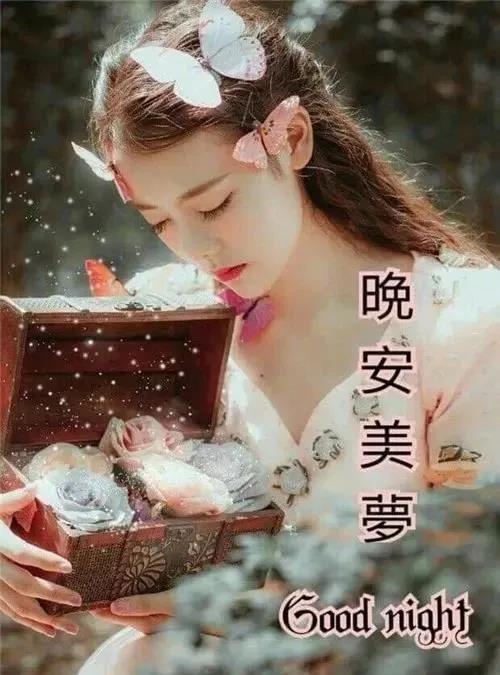 晚安2021年最火的的句子 2021晚安的朋友圈说说图片
