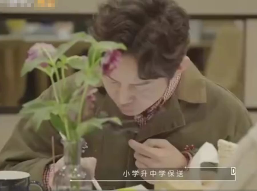 何炅自称小升初被保送是画画得奖，当镜头拍到