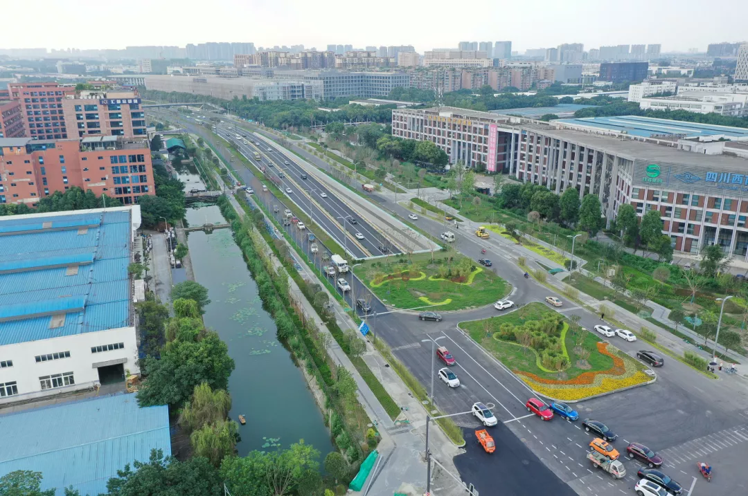 航拍美图带你走羊西线实测犀浦立交到羊犀立交仅需7分钟