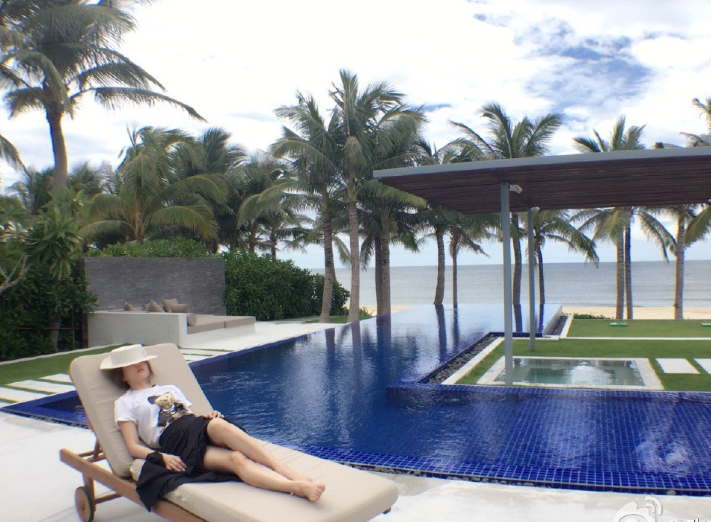 张韶涵被曝买下太平洋小岛！奢华装潢曝光，供