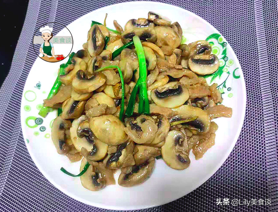 图片[10]-口蘑炒肉做法步骤图 鲜甜又营养-起舞食谱网