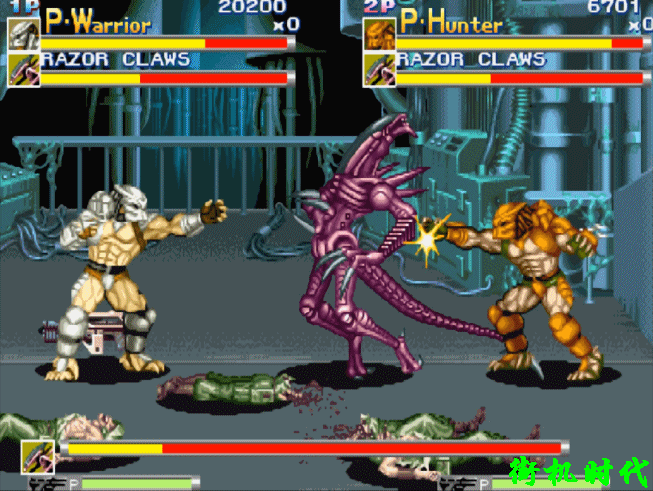 街機游戲最默契的夾攻，漫長的折磨，BOSS只想快點入土為安