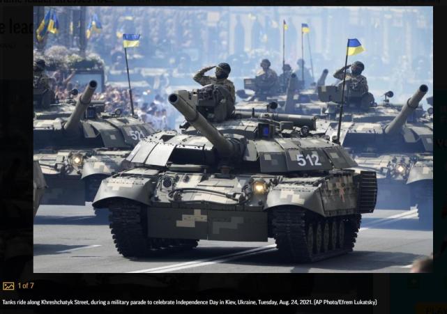 烏軍總司令稱想開坦克在紅場閒逛，烏議員：有膽就去做，沒膽就閉嘴