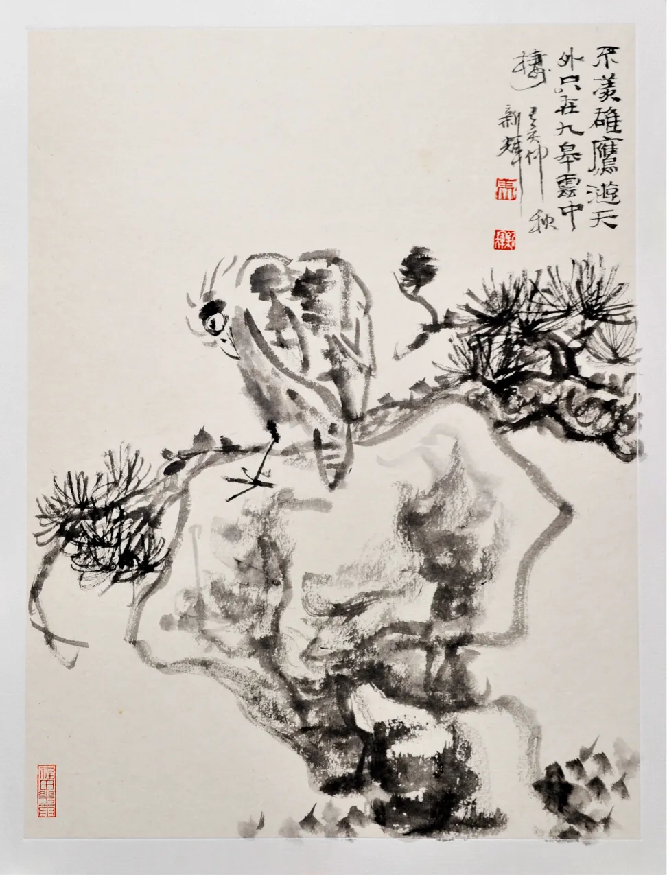 轻点彩墨    情趣丛生——著名画家马新辉花鸟山水雅赏