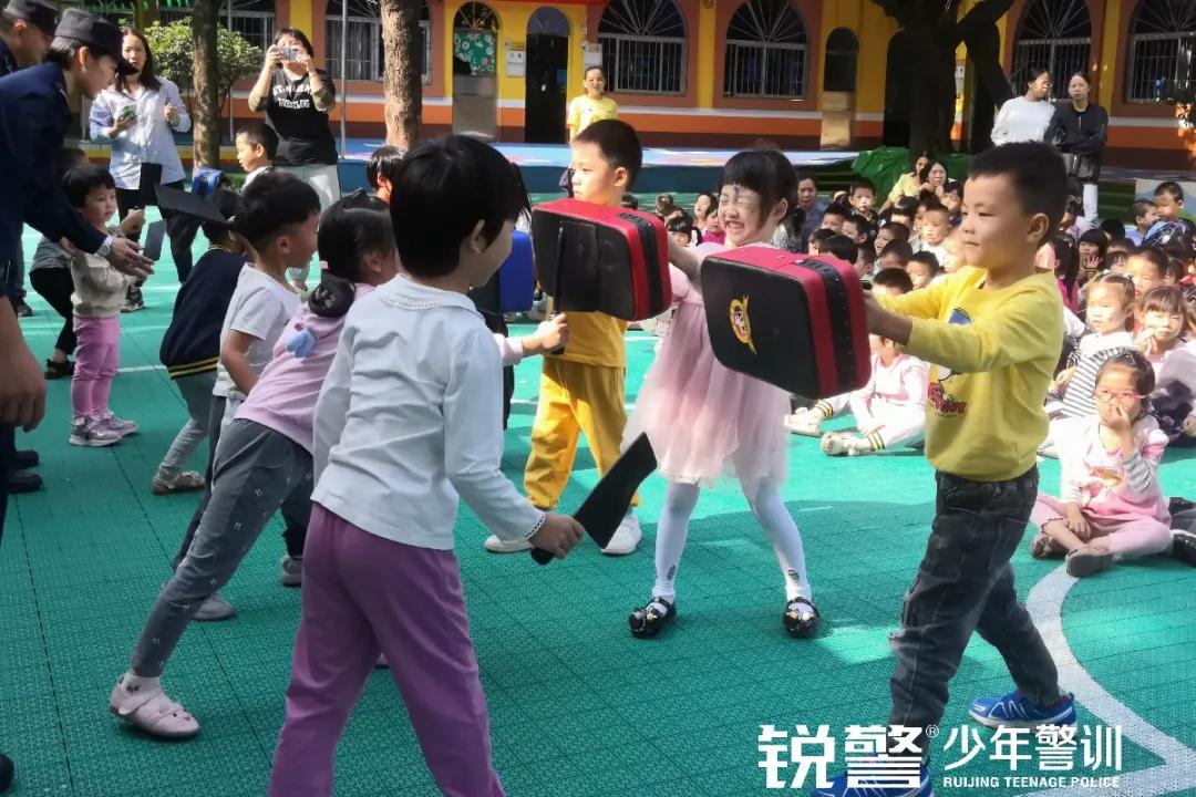 锐警少年警训：安全无小事，万顷沙镇沙尾一中心幼儿园安全活动