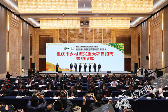 338.63亿元！一揽子重庆市乡村振兴重大项目签约