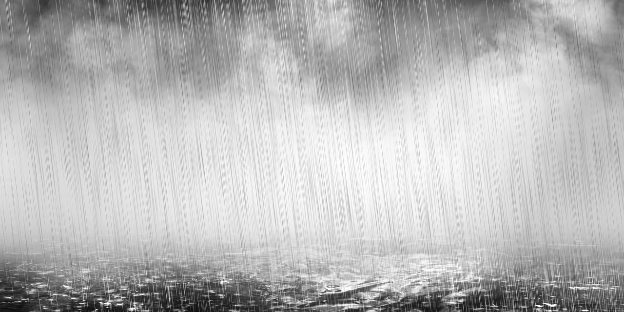 2020年疫情未除，雨还下个不停，洪涝已至，大雨