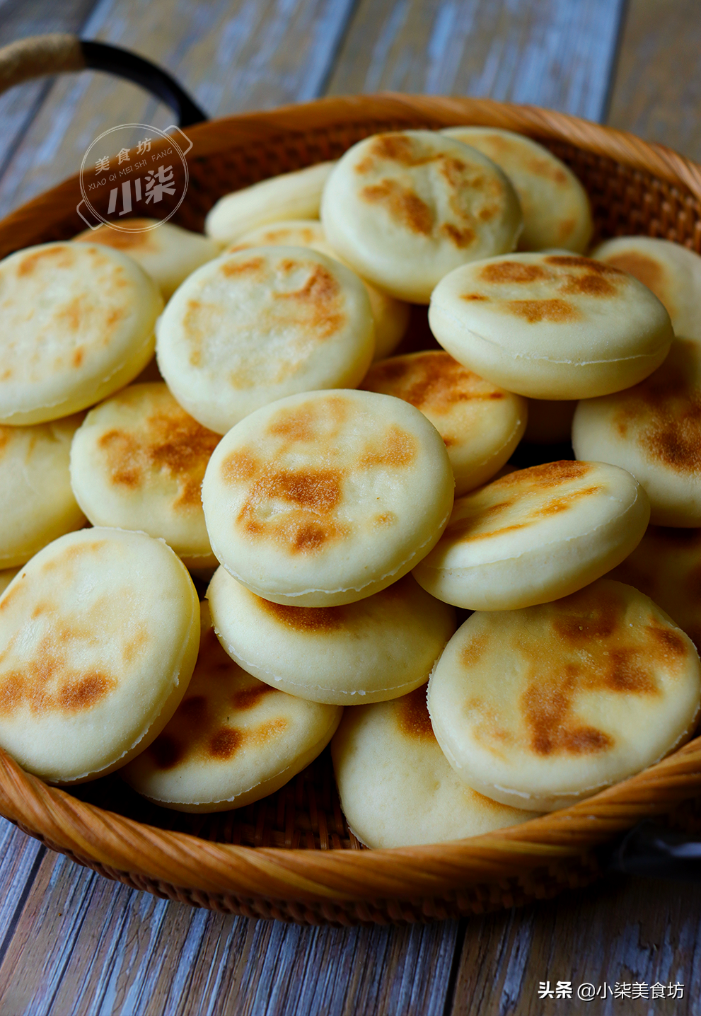 牛奶小餅這種做法火了，不加水不加油，好吃營養易消化，太香了