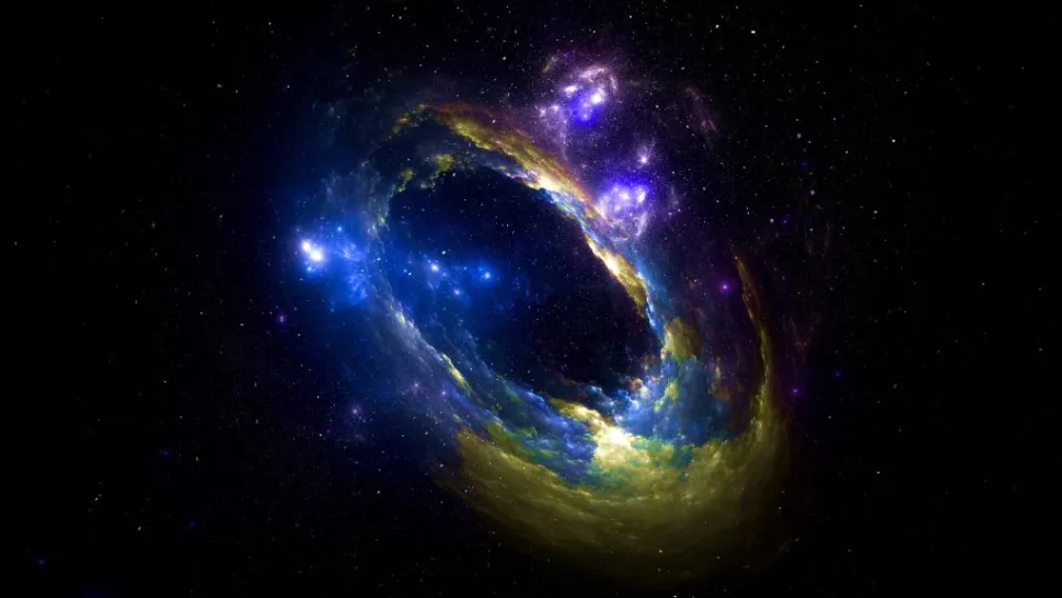 一个奇怪的宇宙！科学家发现迷你分形宇宙可能位于带电的黑洞内