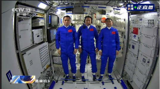 ̫�տ�ݣ���������׼������ �й��ռ�վ�Ա����η��ص���