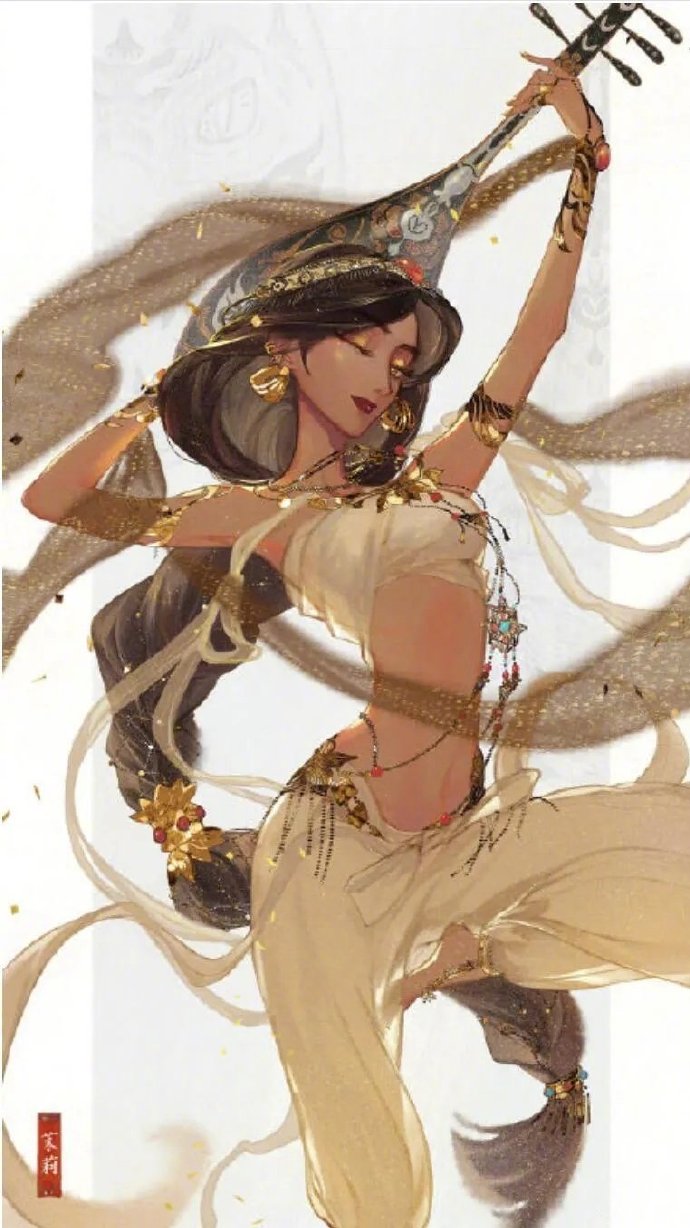 迪士尼公主也玩中国风，乐佩换上戏服唱京剧，