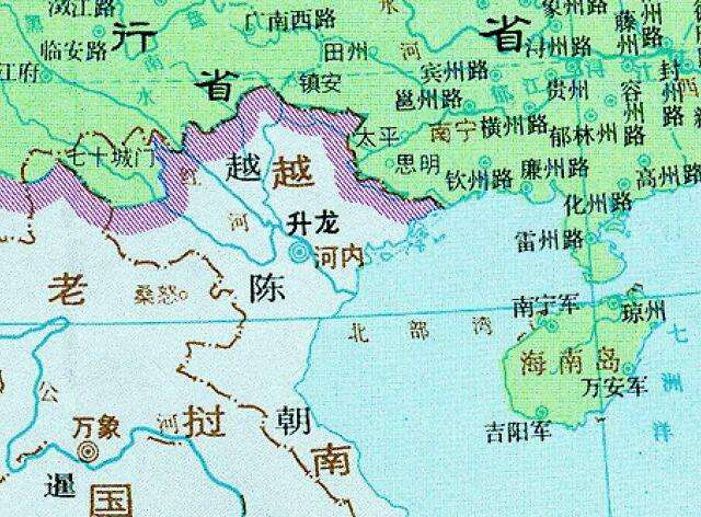 古代越南人的“中国心”——自认是“中国南朝”，宋朝为“北朝”