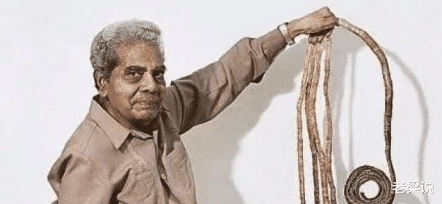 大爷留了44年的指甲，最终捐给了博物馆，指甲被