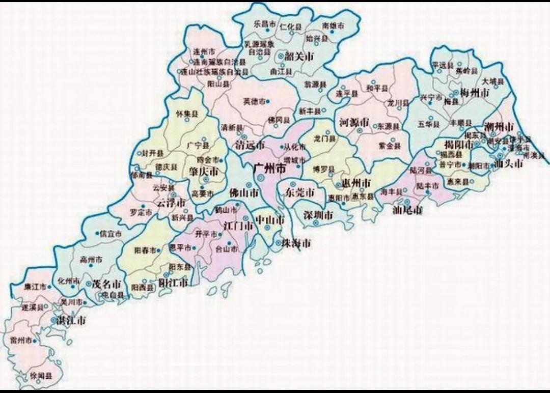 两广地带指的是哪里-两广以南是哪些地区