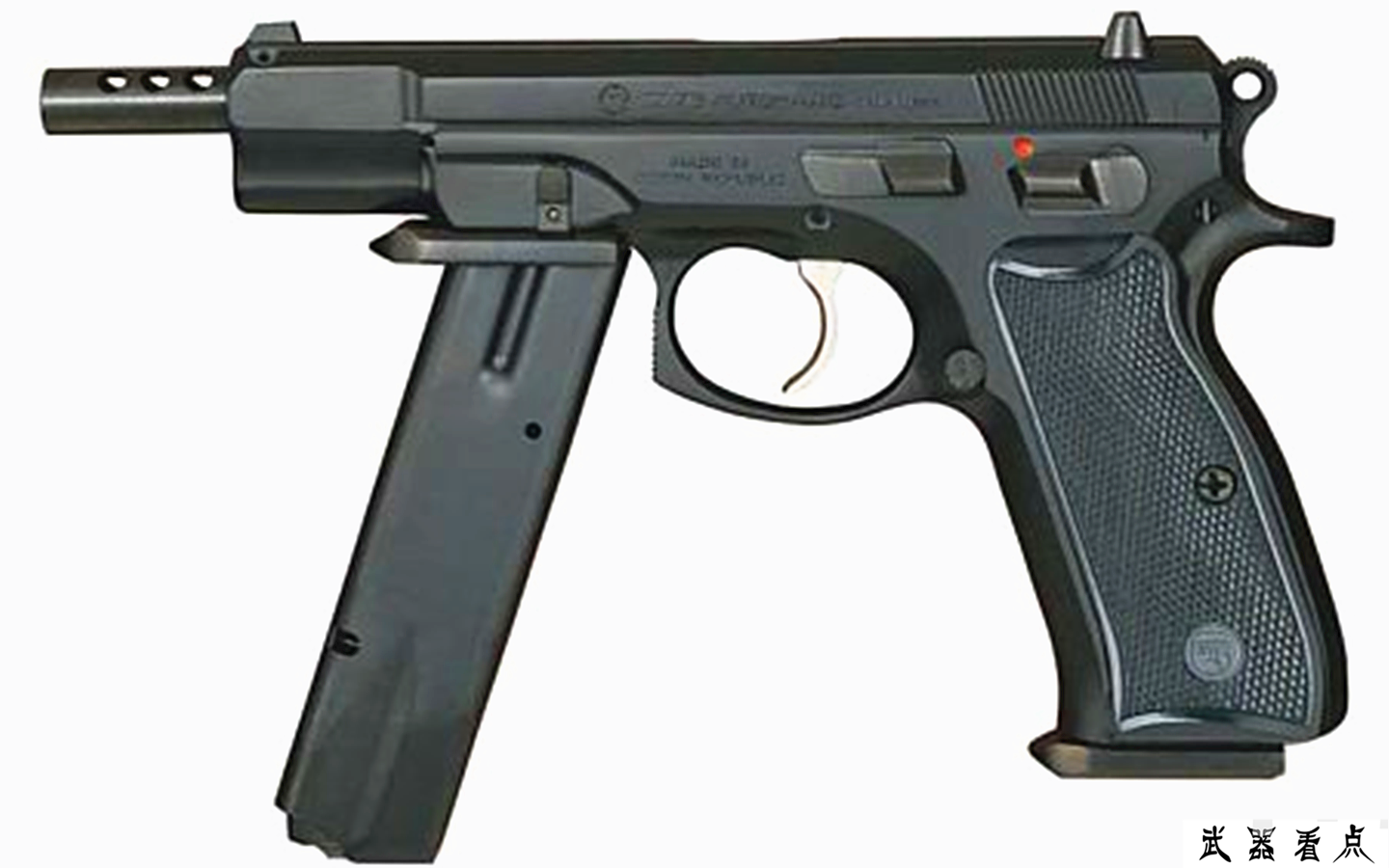 军事丨捷克新冲锋手枪，每秒钟能打出超过15发弹