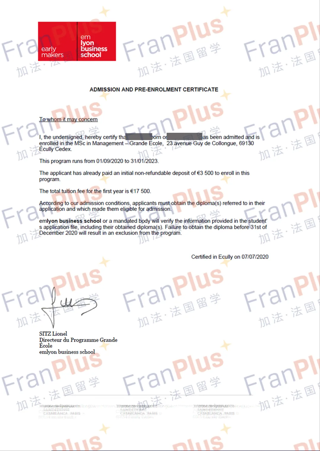 谁说双非不能申请法国名校的?出来我们好好谈谈