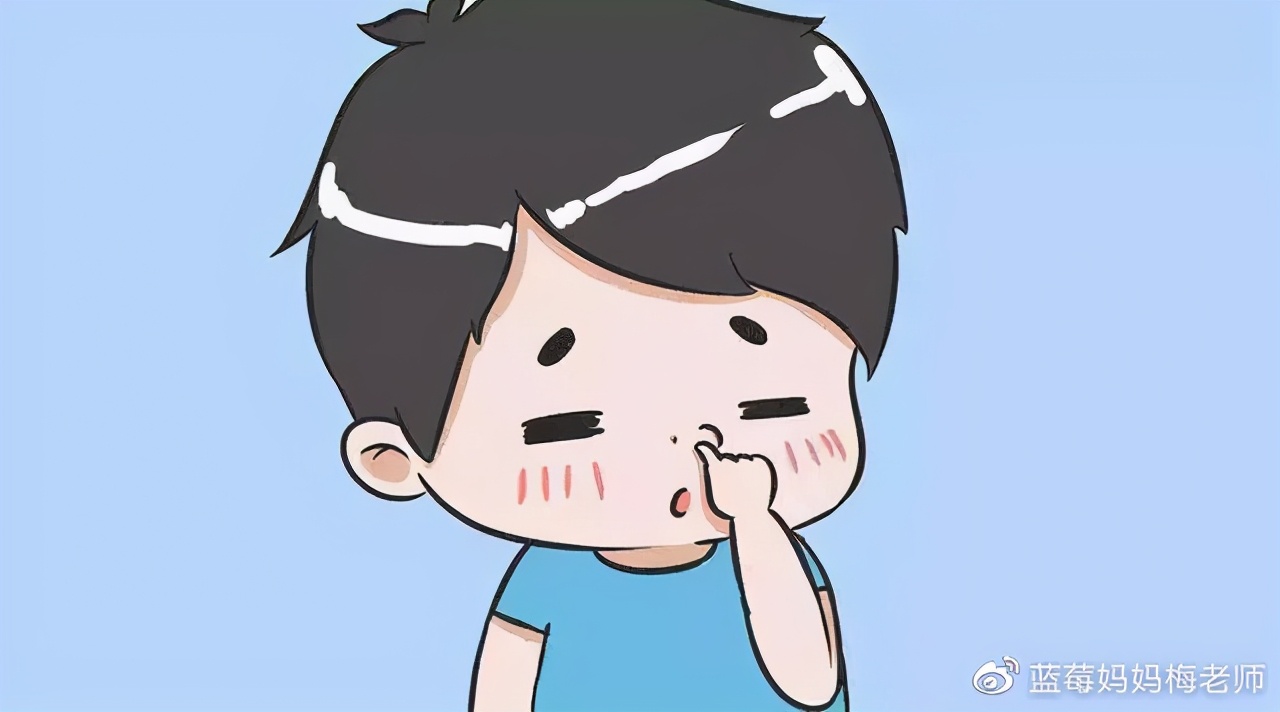 孩子為什麼總是挖鼻屎？ 不一定是喜歡，很可能是三種警示